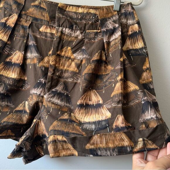 FARM Rio Shuhu-print Pleated Shorts - Picture 3 of 12